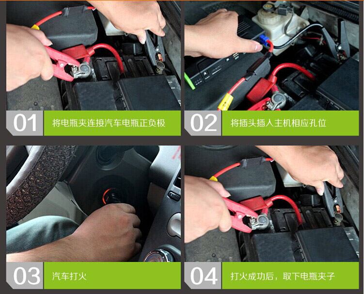 A5汽車(chē)應(yīng)急啟動(dòng)電源使用方法